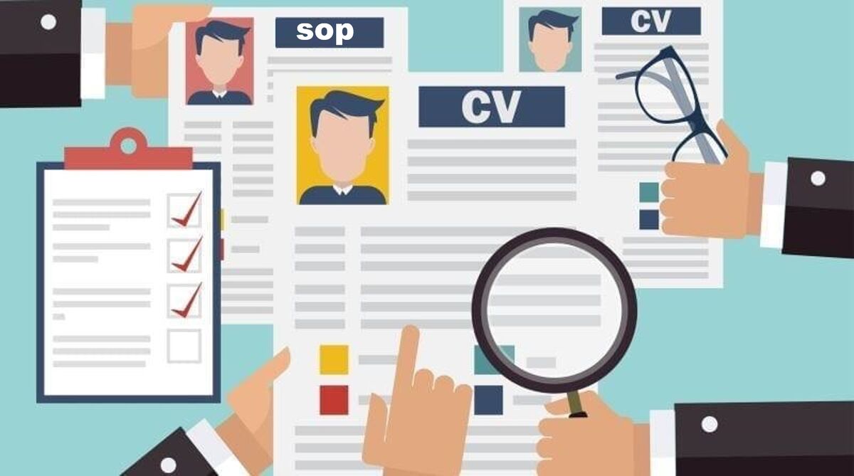 رزومه sop و cv