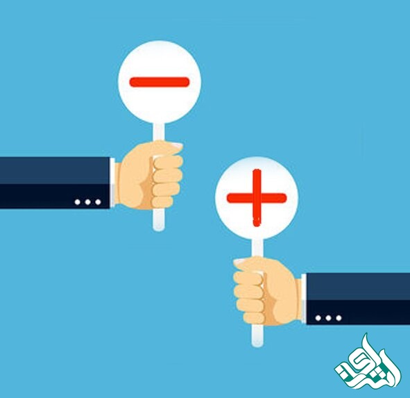 مثبت و منفی