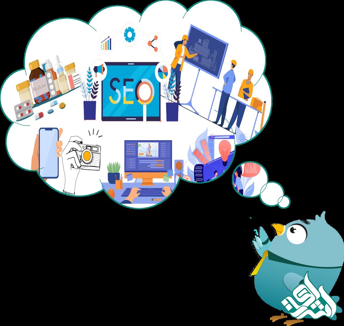 زمینه‌های فعالیت برای تولید محتوا