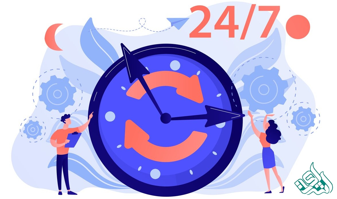 پشتیبانی و ارائه خدمات 24 ساعته