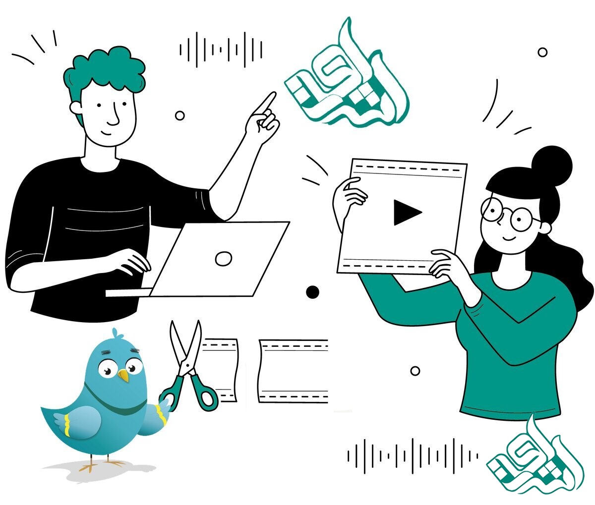 تولید محتوای آموزشی صوتی