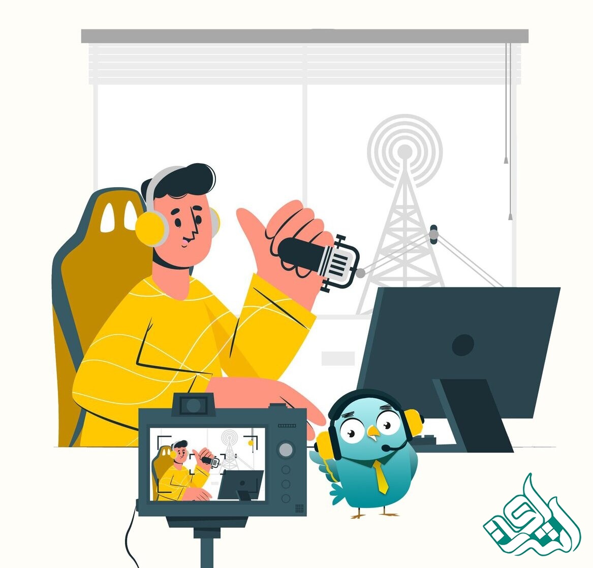 پادکست پخش مستقیم