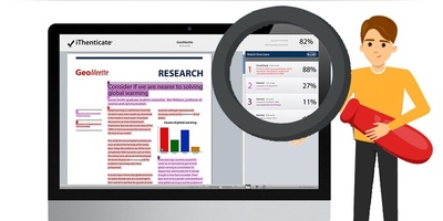 گزارش بررسی سرقت ادبی با نرم افزار  iThenticate