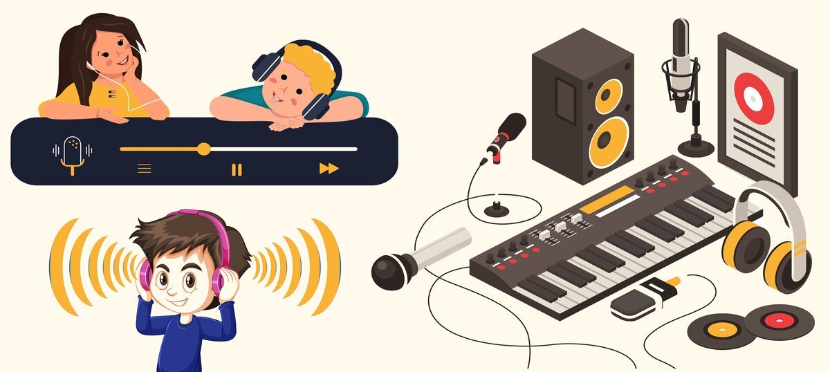 Audio educational for children